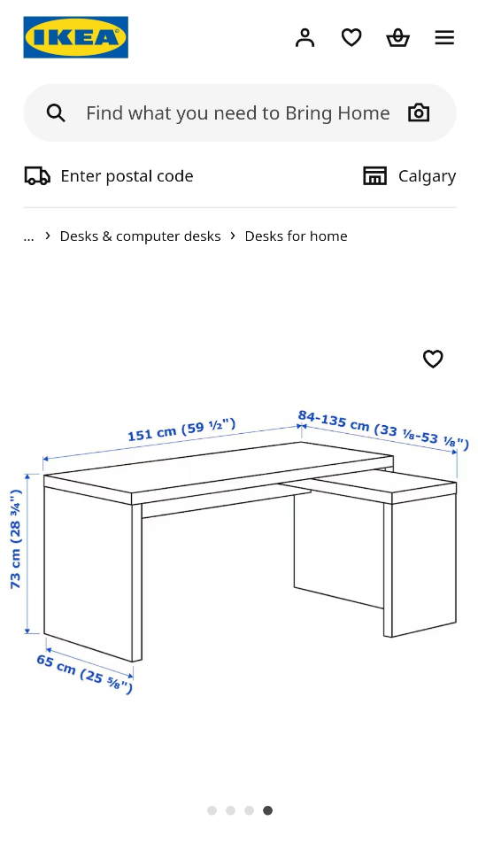 MALM Desk with Pull-Out Panel - photo 4