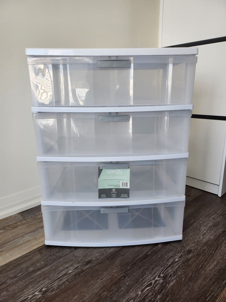 4-drawer storage