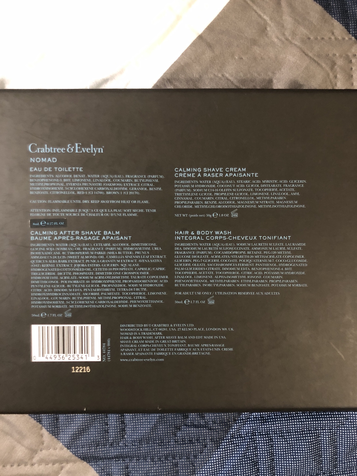 Travel set for men image indicator(3)