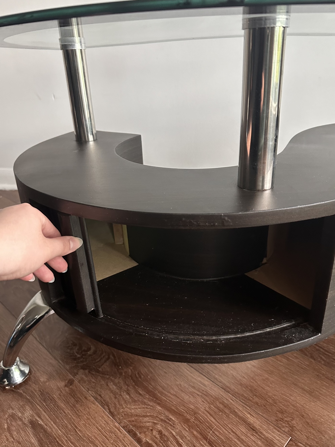 Wayfair Glass Coffee Table - photo 4