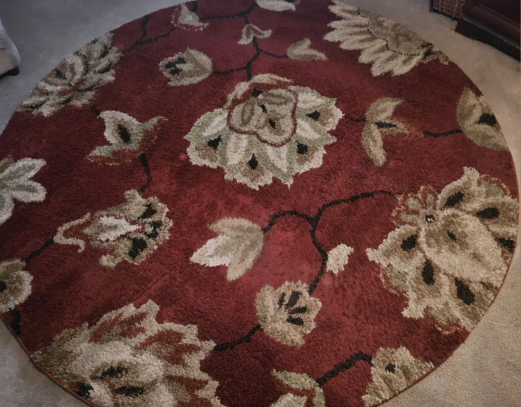 round area rug - photo 2