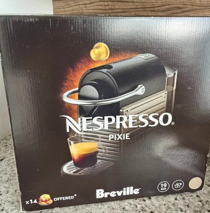 Pixie Titanium Espresso Capsule Machine Nespresso by Breville image indicator(4)
