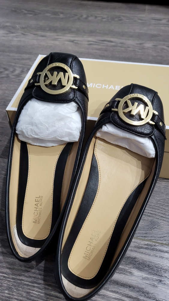 Michael Kors Leather Flat Shoes, size 6 but fits like 6.5 to 7 thumbnail