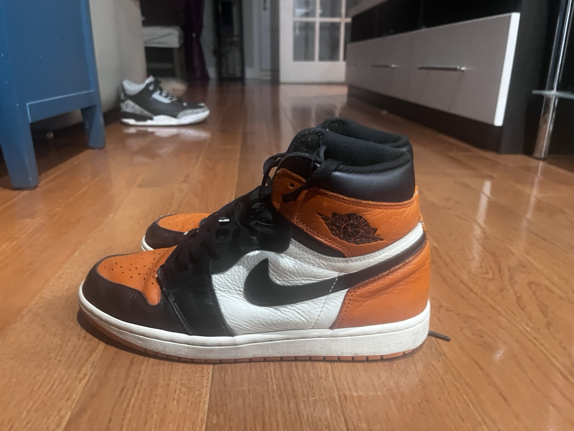 Preowned UA Jordan 1 Retro Shattered Backboard (8.5M/10W) - photo 3