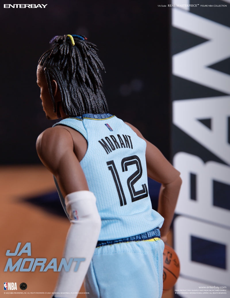 Enterbay Ja Morant 1/6  NBA Collection Action Figure Grizzlies image indicator(2)