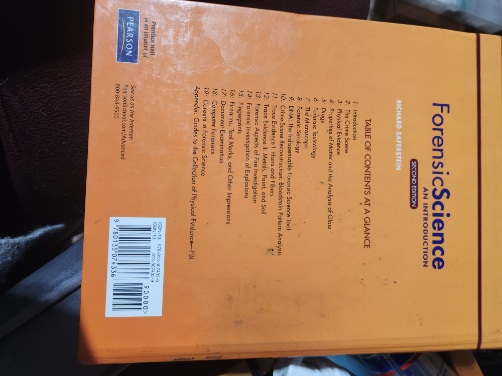 forensic science text book - photo 2