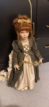 Porcelain Doll 20”