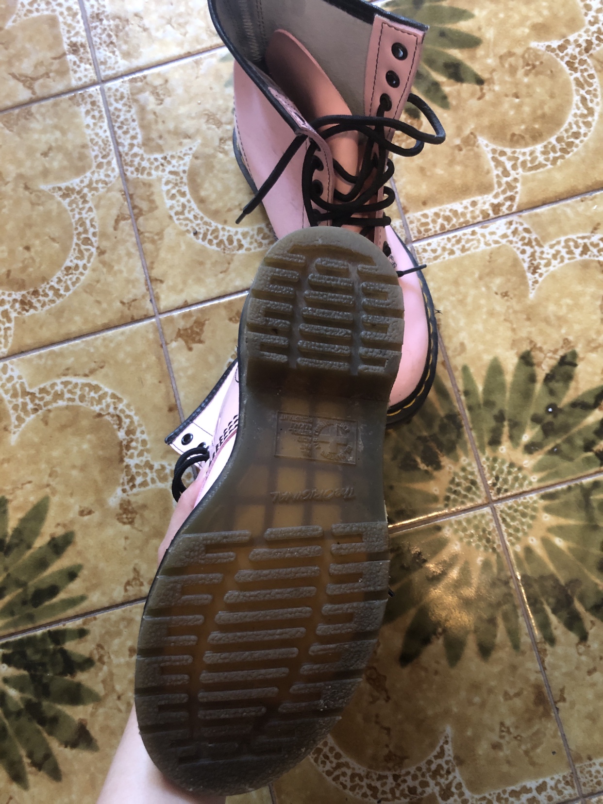 Pink Dr. Marten boots image indicator(3)