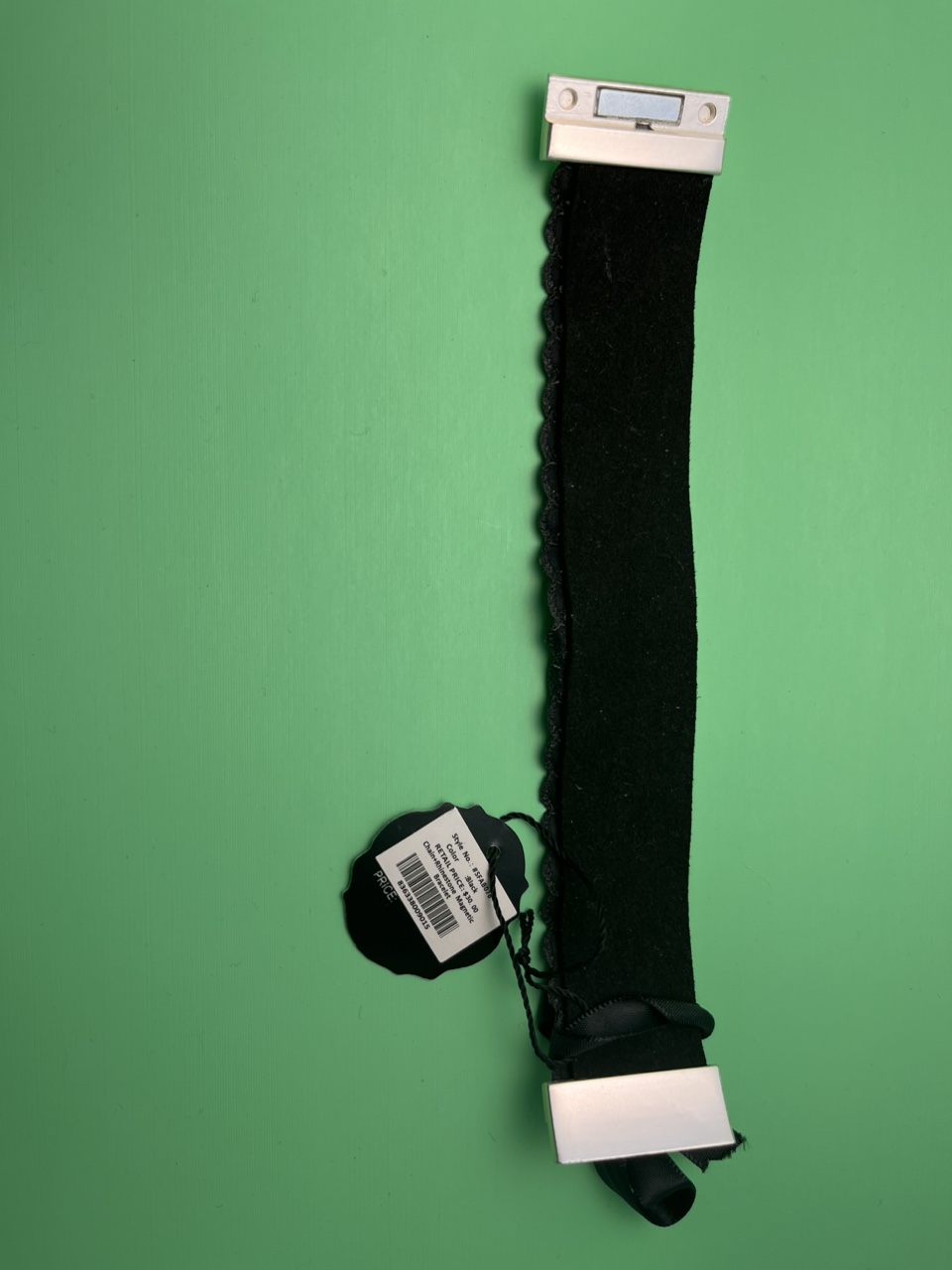 Sergio Feretti Chain+Rhinestone Magnetic Bracelet image indicator(4)