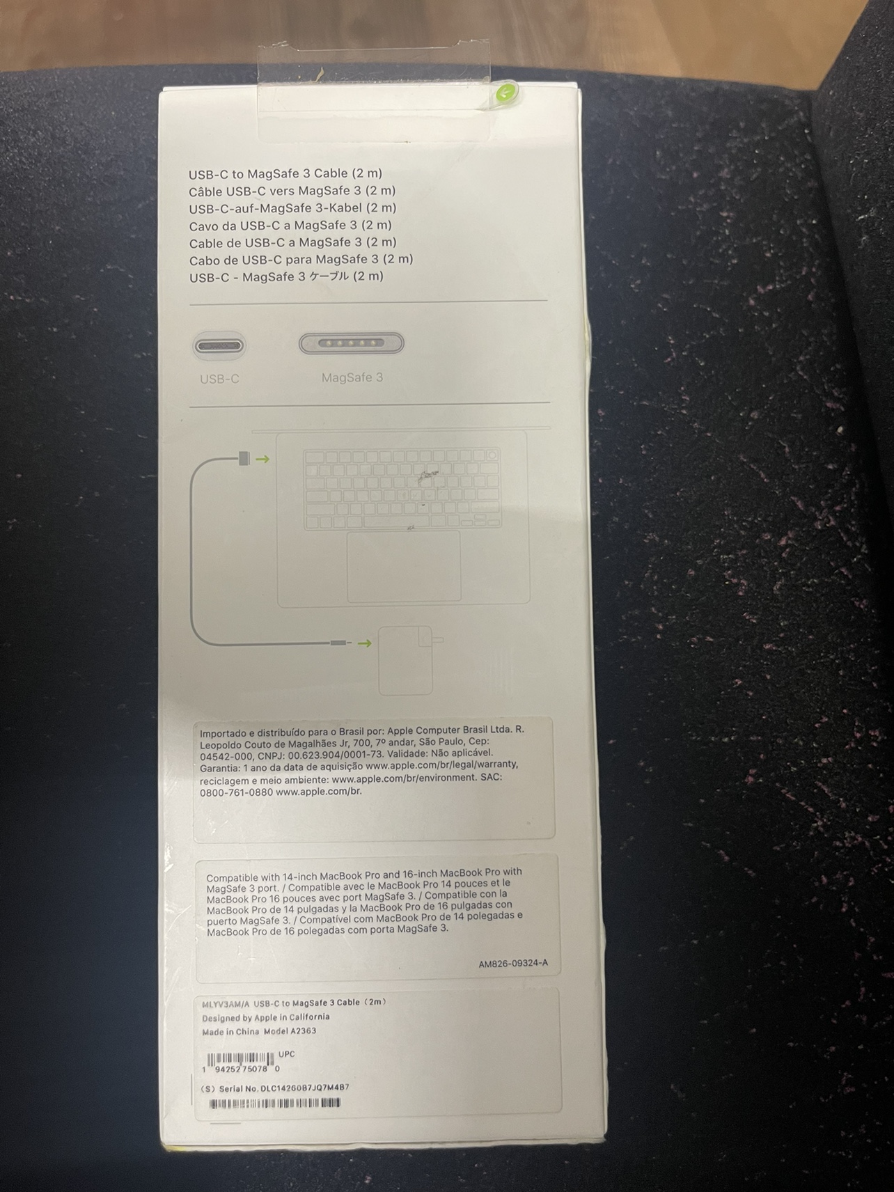 USB-C to MagSafe 3 Cable (2 m) - photo 2