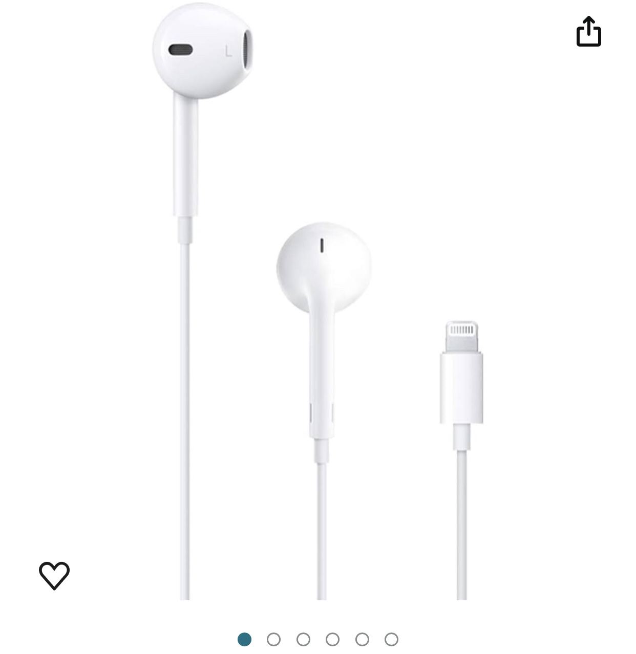 Apple EarPods with Lightning Connector thumbnail