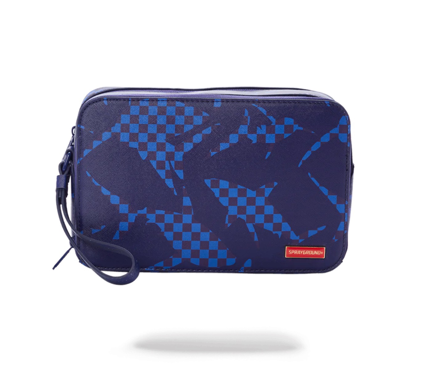 Sprayground Shark Check (Blue) Hills Backpack & Toiletry Bag image indicator(9)