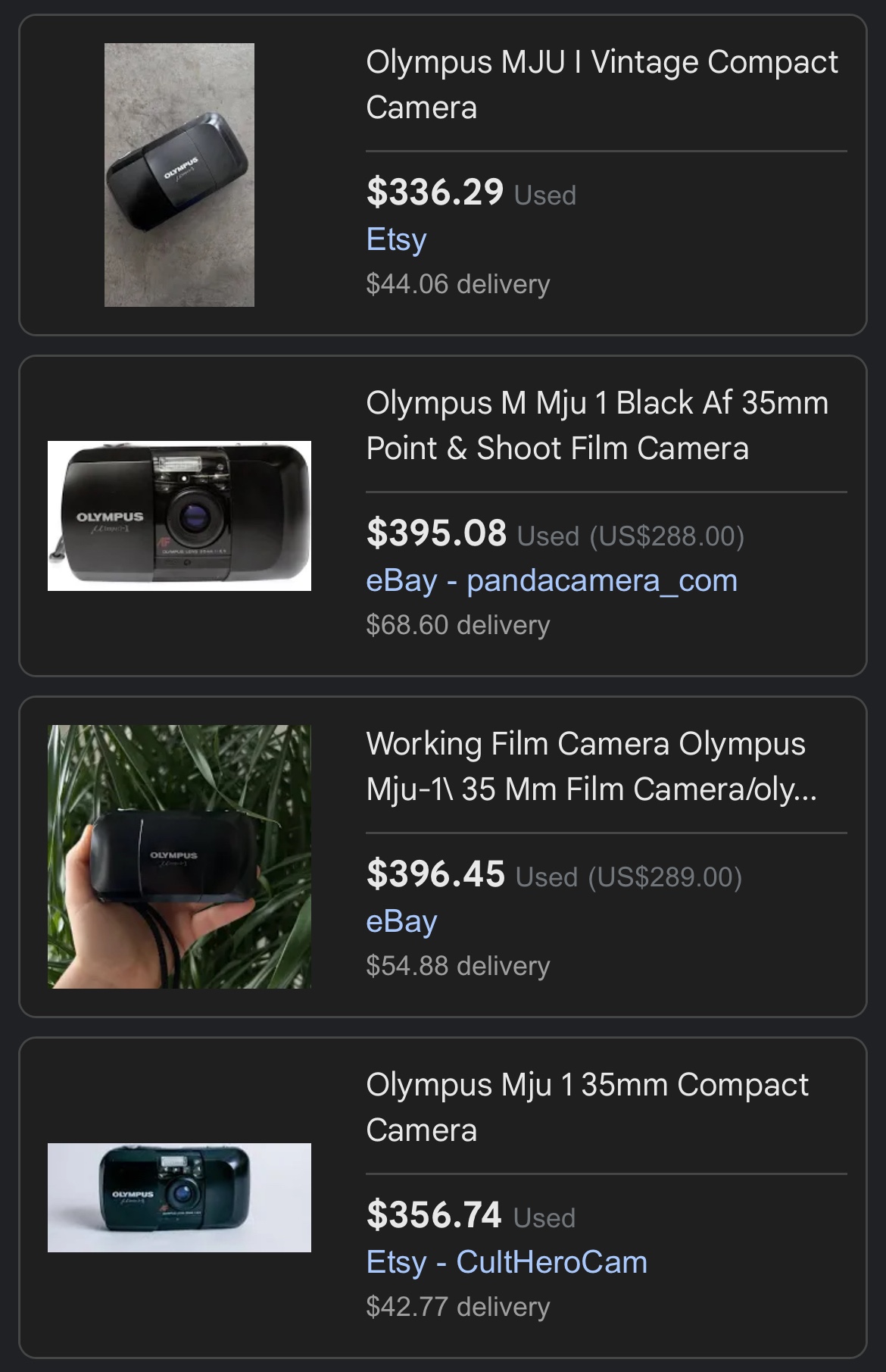 Olympus mju-1 35mm film camera - photo 4
