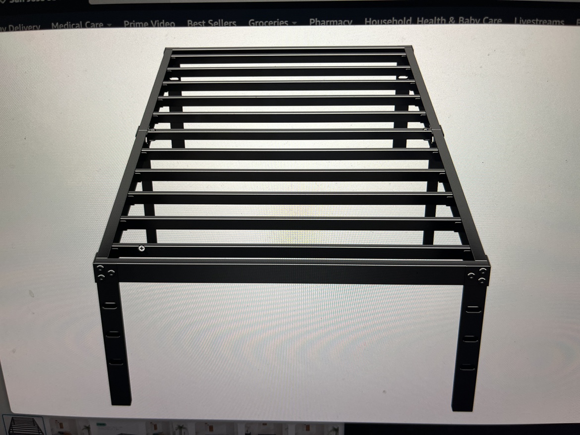 Twin bed frame thumbnail