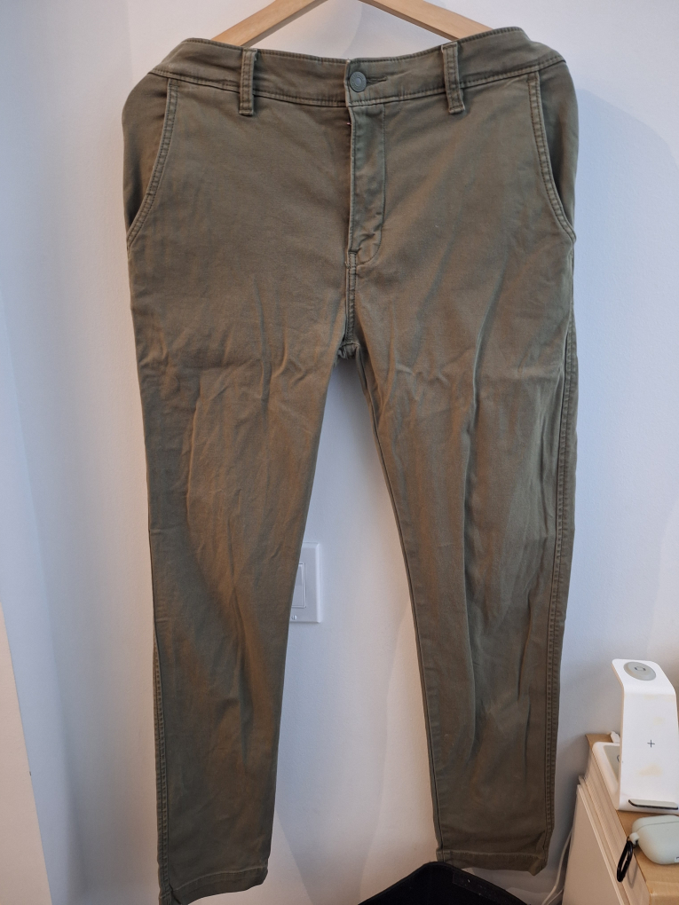 Levi's khaki green pants thumbnail