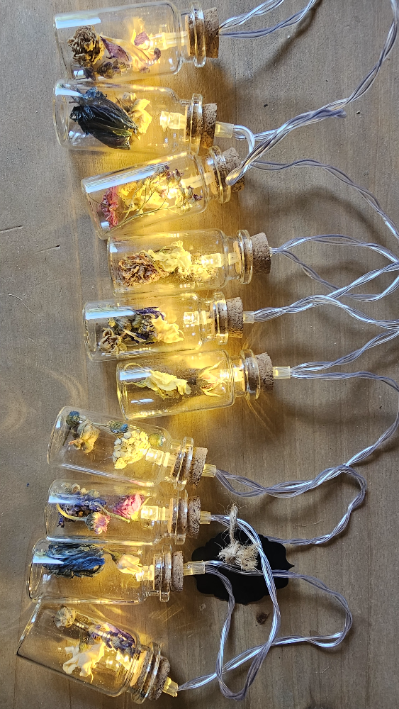 fancy florals fairy lights - photo 2