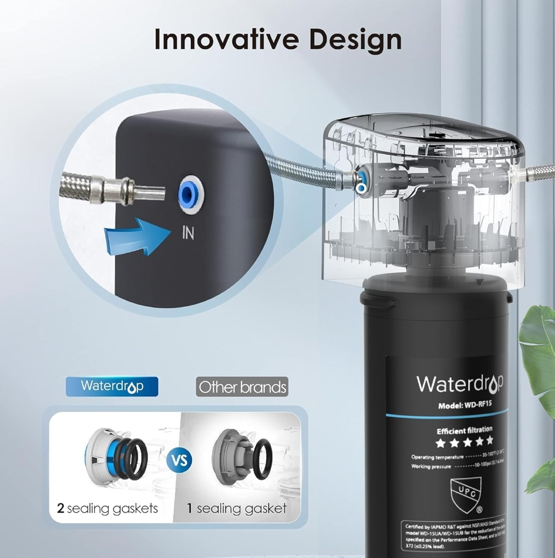 Waterdrop 15UA Under Sink Water Filter System - photo 4
