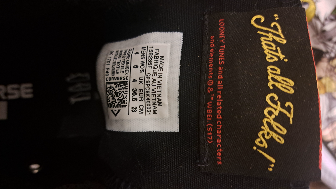 💫⭐️Converse All Star⭐️💫 Looney Tunes 💥Limited Edition💥 Unisex image indicator(9)