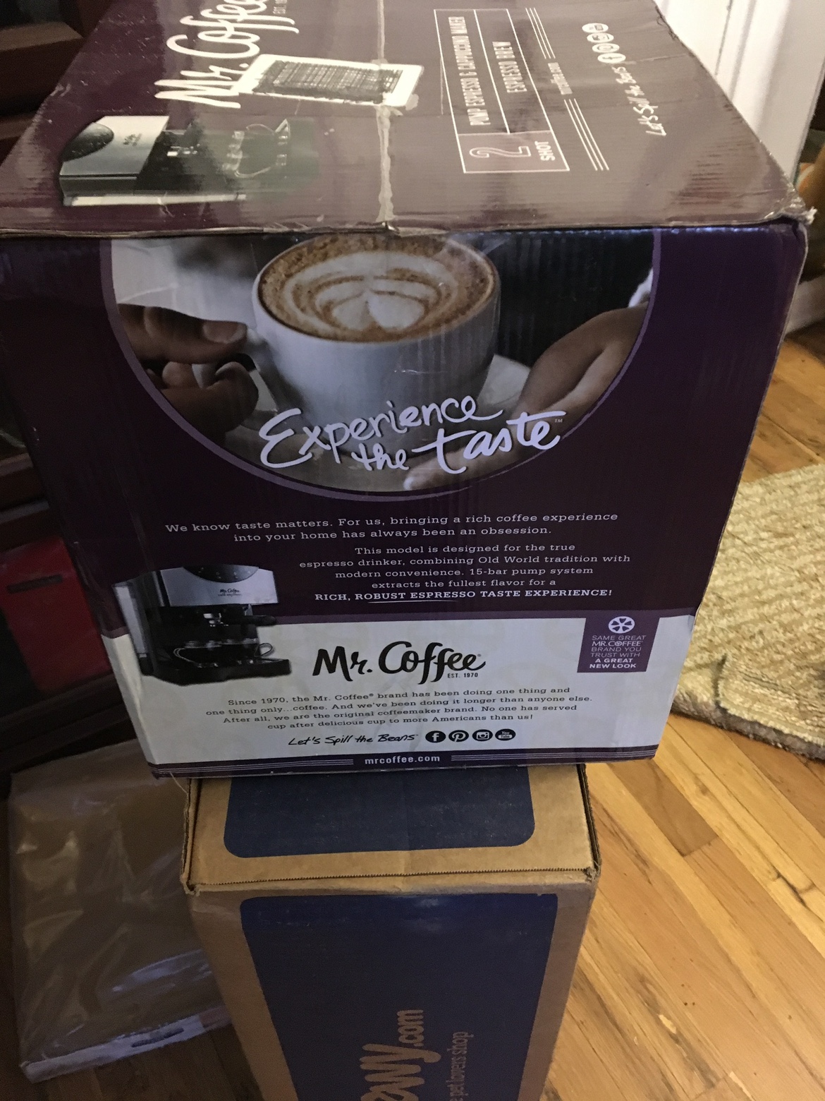 Mr coffe  capuchino 2 shot brand new never open box image indicator(7)