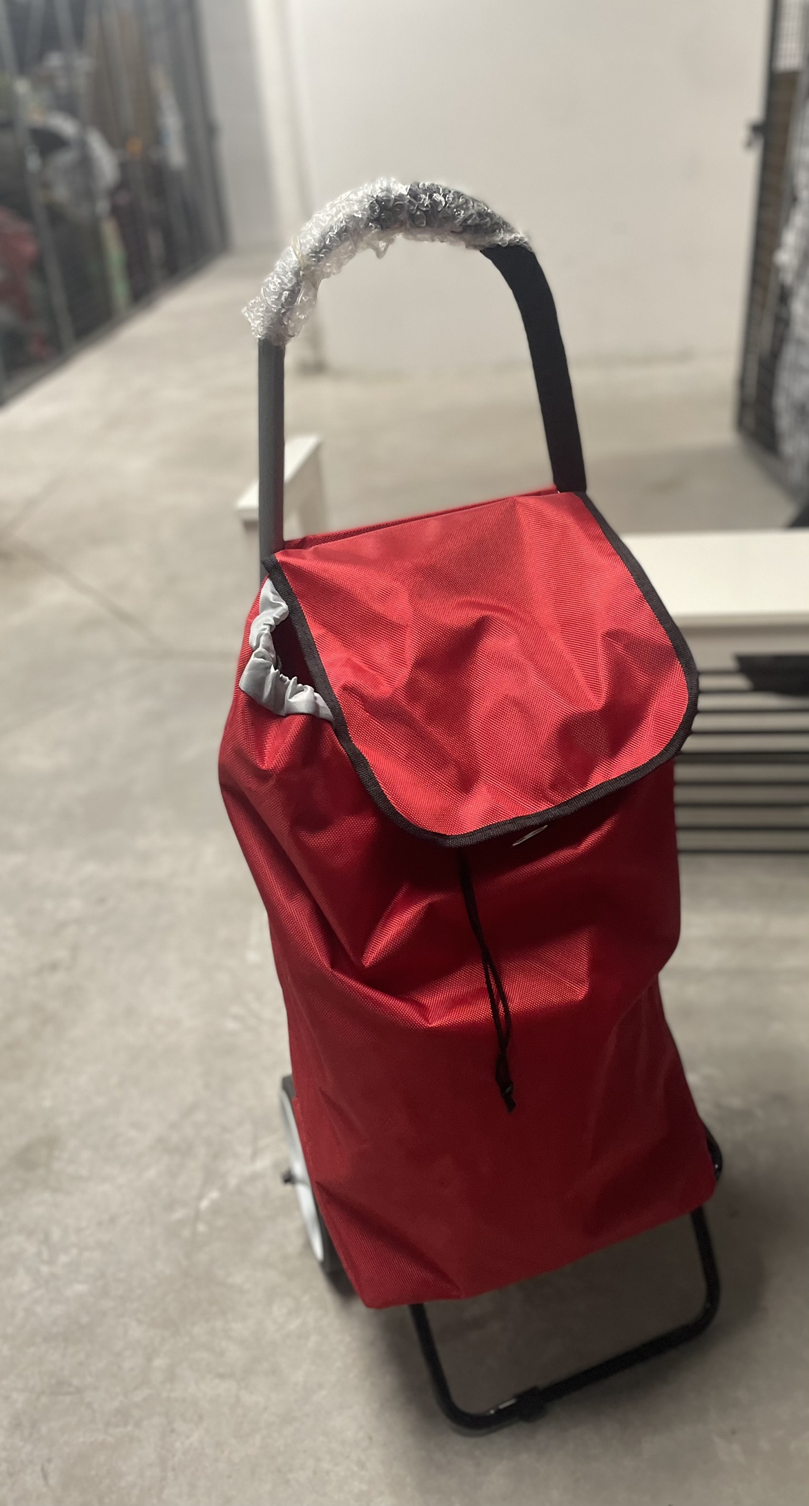 Red Shopping Trolley