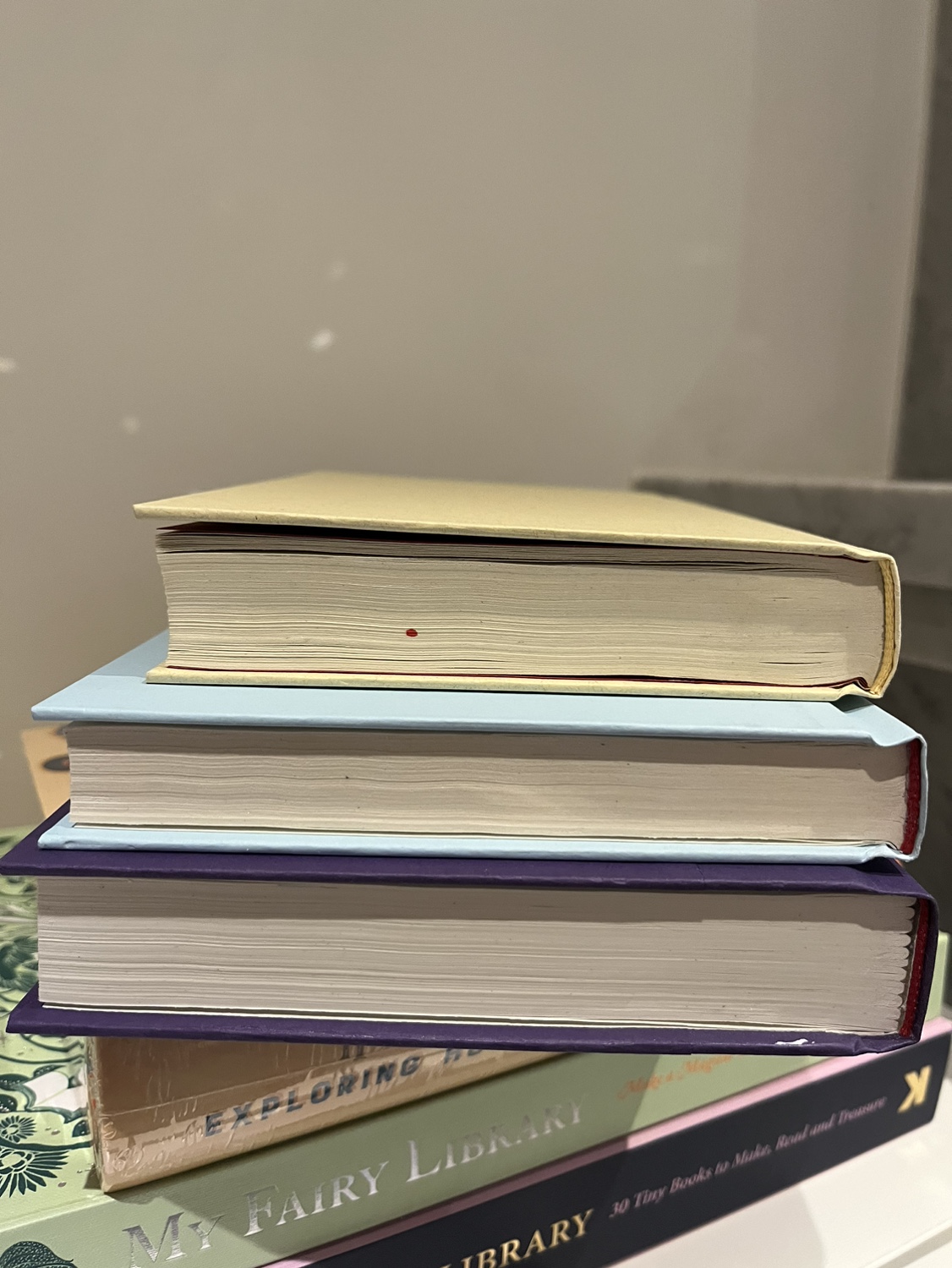 Set of 3 aesthetic hollow staging/diversion safe books! image indicator(8)