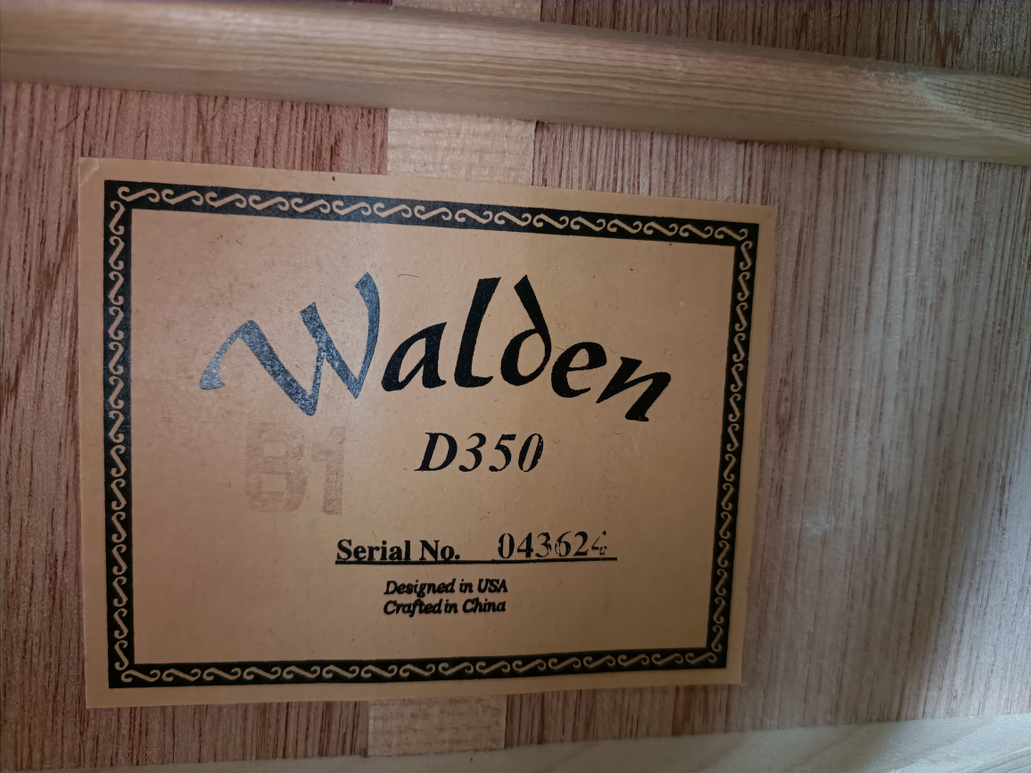 Guitar Walden D350 - photo 2