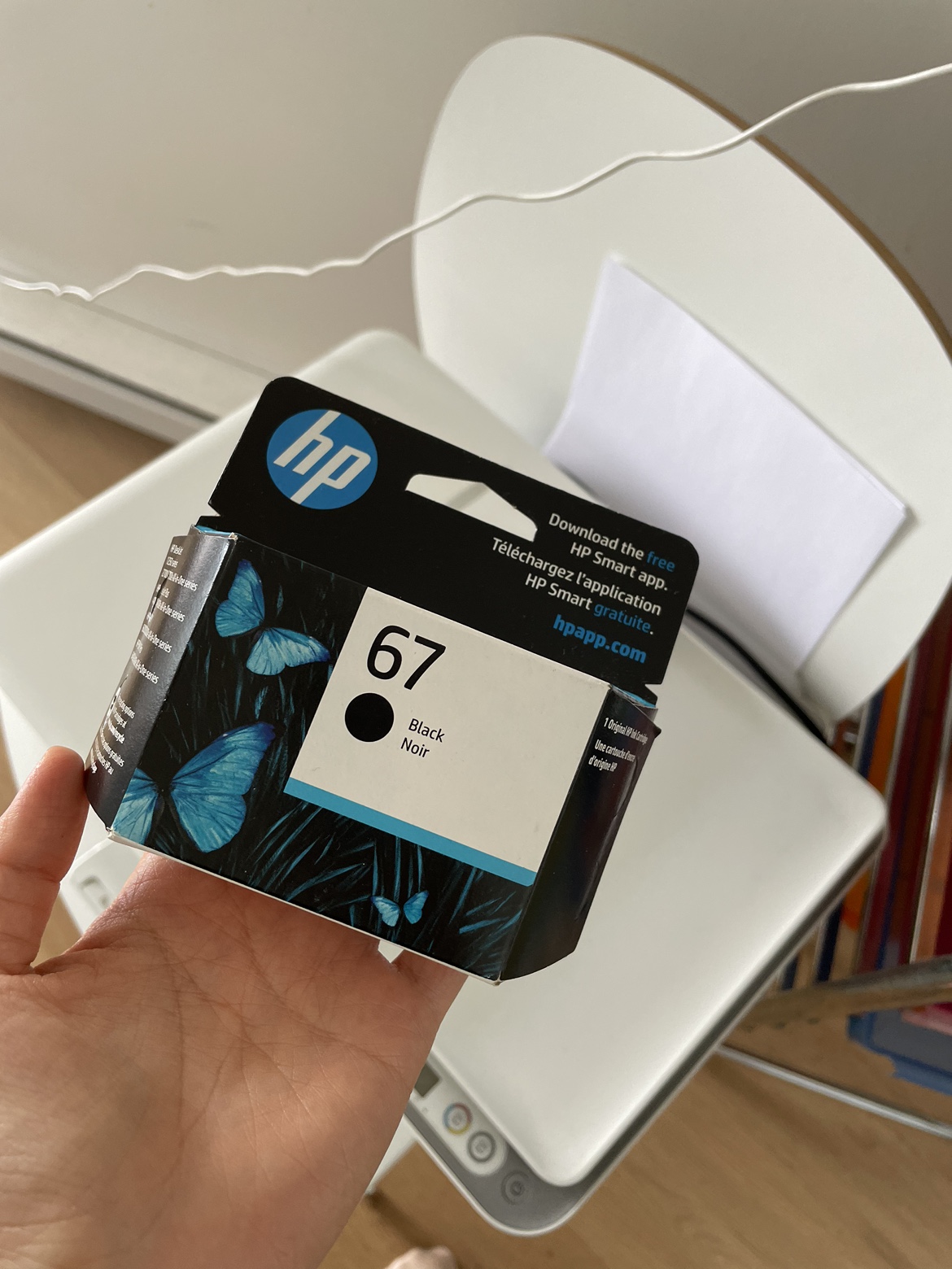 HP printer (all-in-one) and ink - photo 3