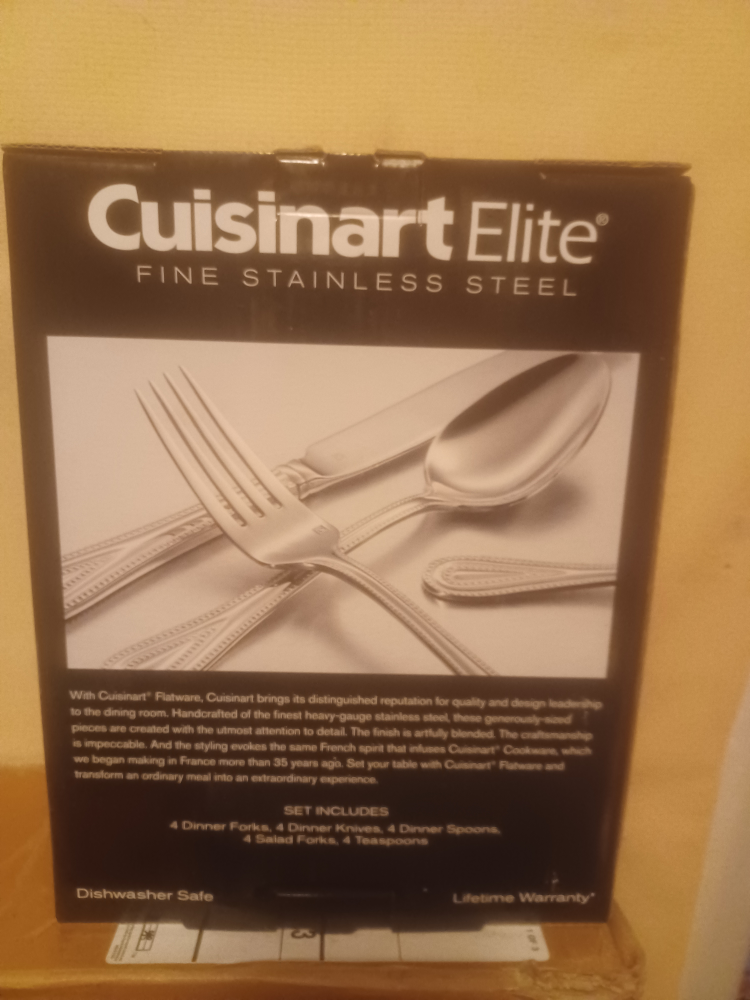 Cuisinart Elite Silverware set-new image indicator(2)