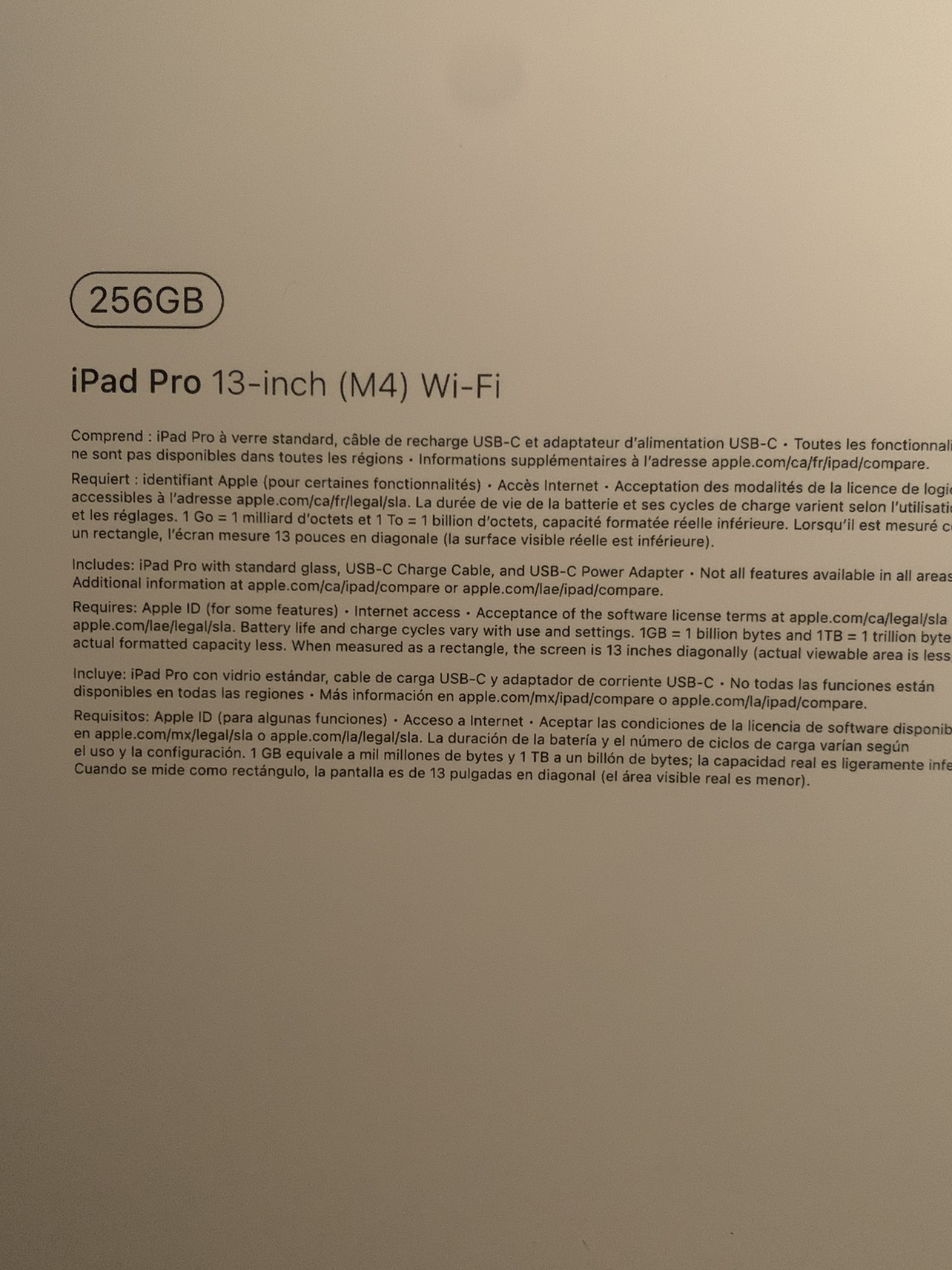 Apple iPad Pro 13-inch (M4): 256 GB, Space Black image indicator(2)