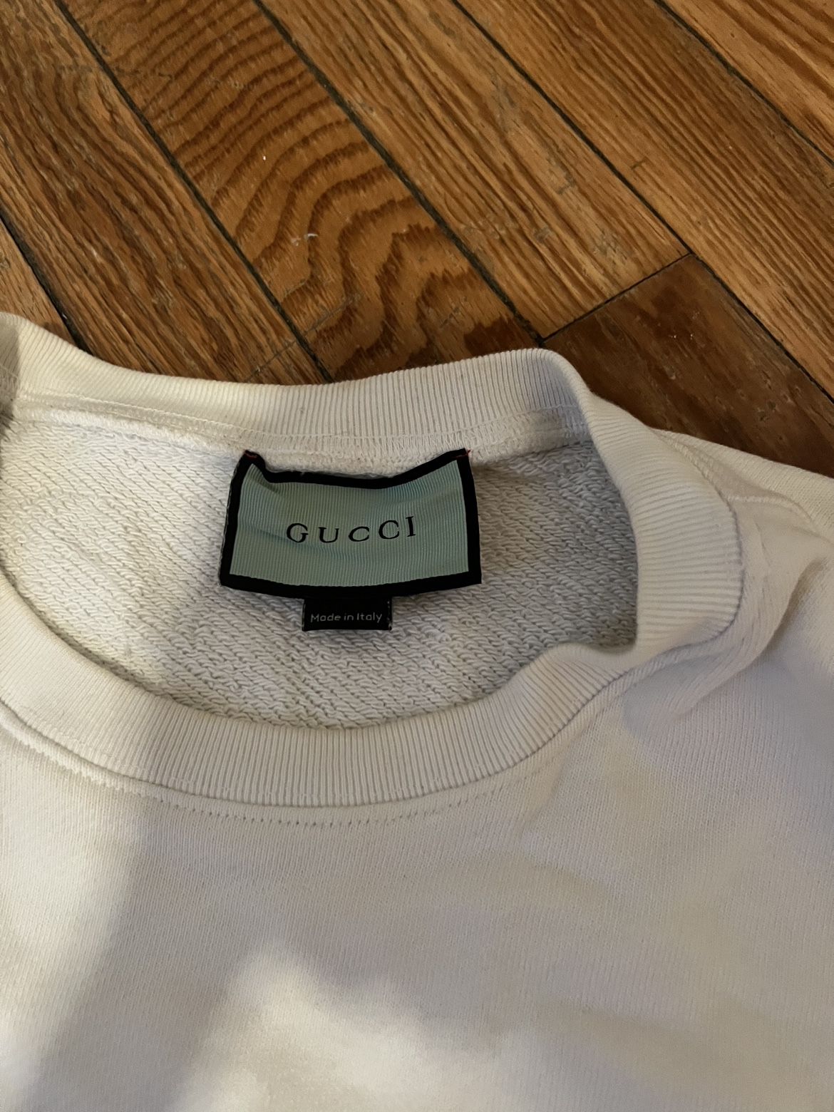 GUCCI Les Pommes Cotton Sweatshirt FINAL MARKDOWN - photo 4