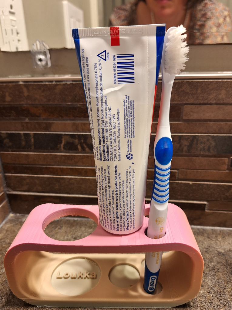 Personalised toothbrush holder thumbnail