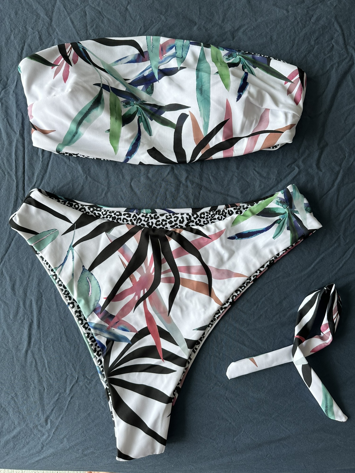 Two piece womens bathing suit BNWOT thumbnail