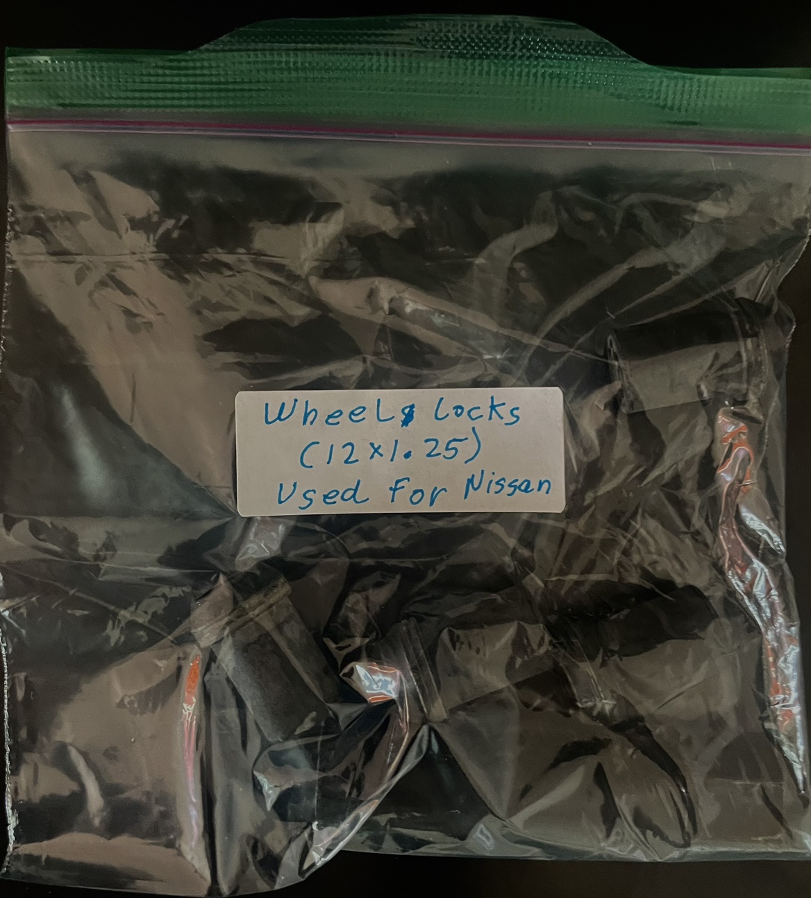 Wheel locks for factory and custom rims (12*1.25)
