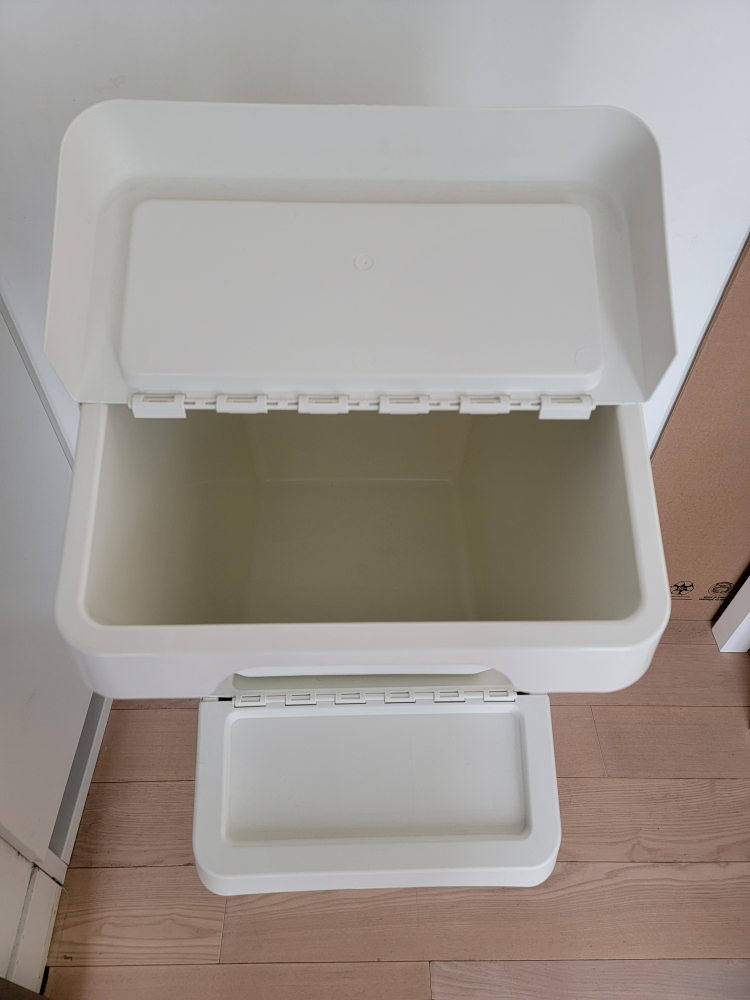 Stackable Storage Bins with Lid - photo 2
