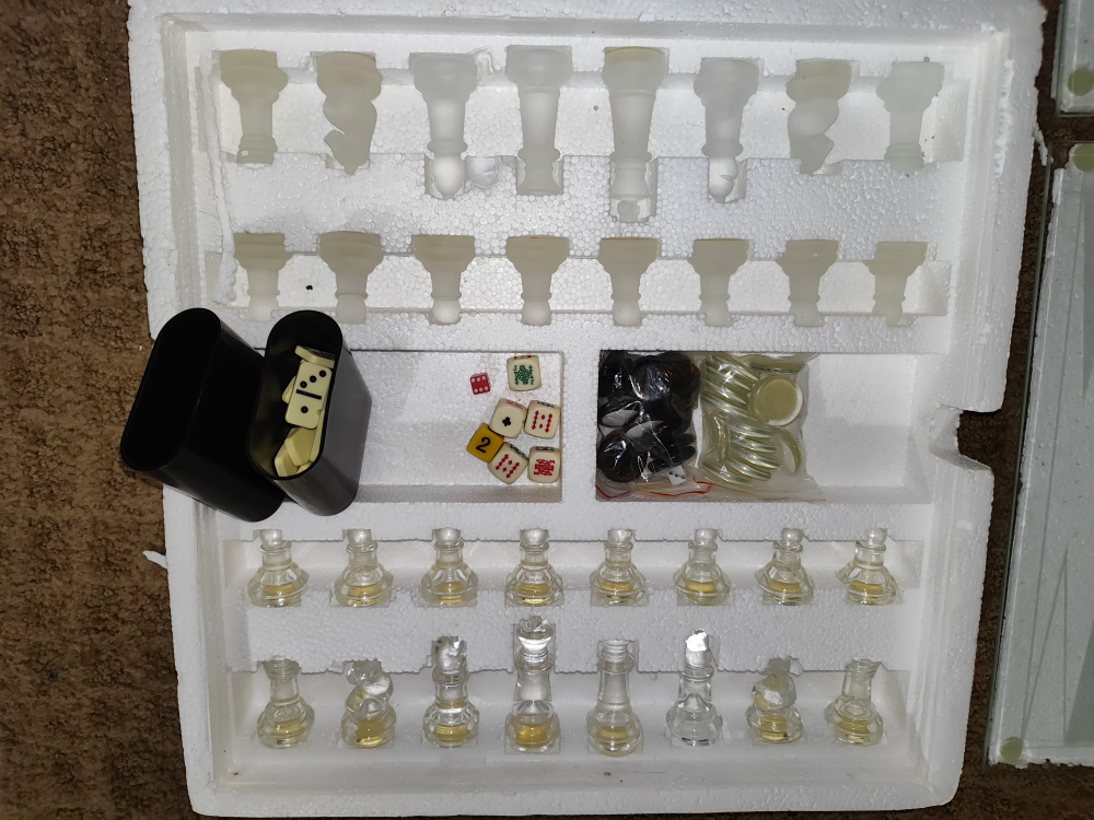 Glass game set - photo 2