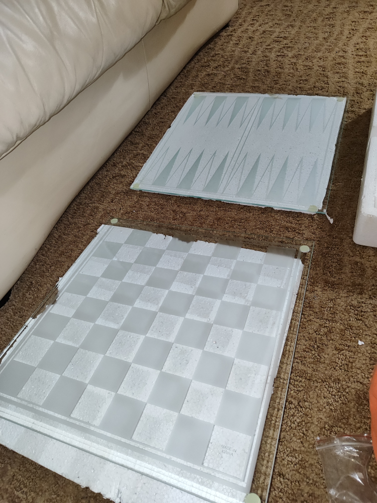 Glass game set - photo 3