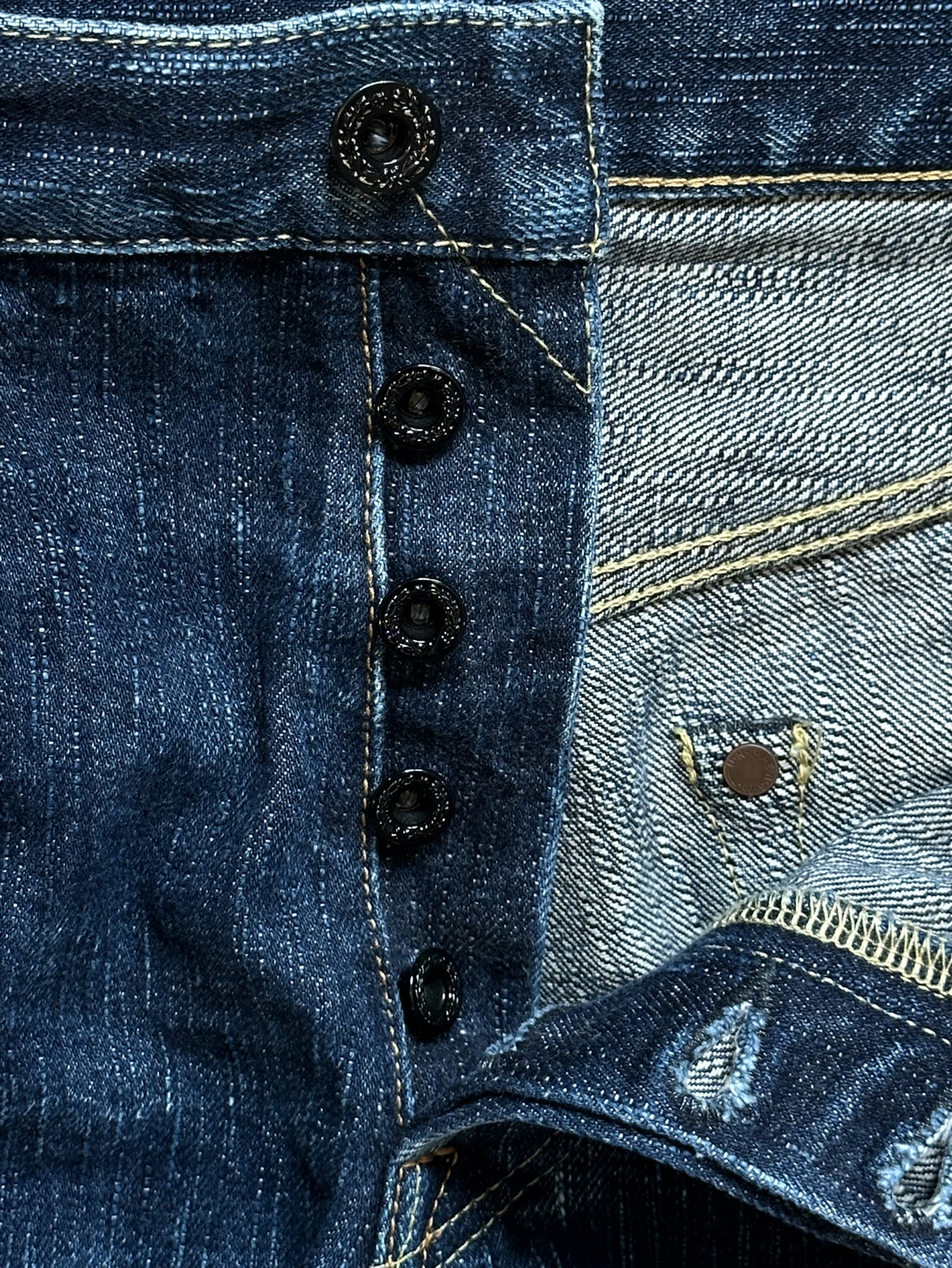 Oni-299khn-sv Slubby Selvedge Denim Jeans image indicator(2)