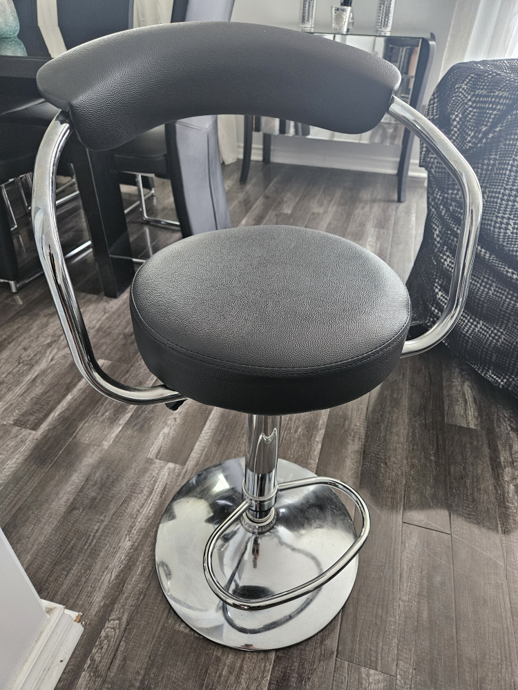 2 adjustable bar stools thumbnail