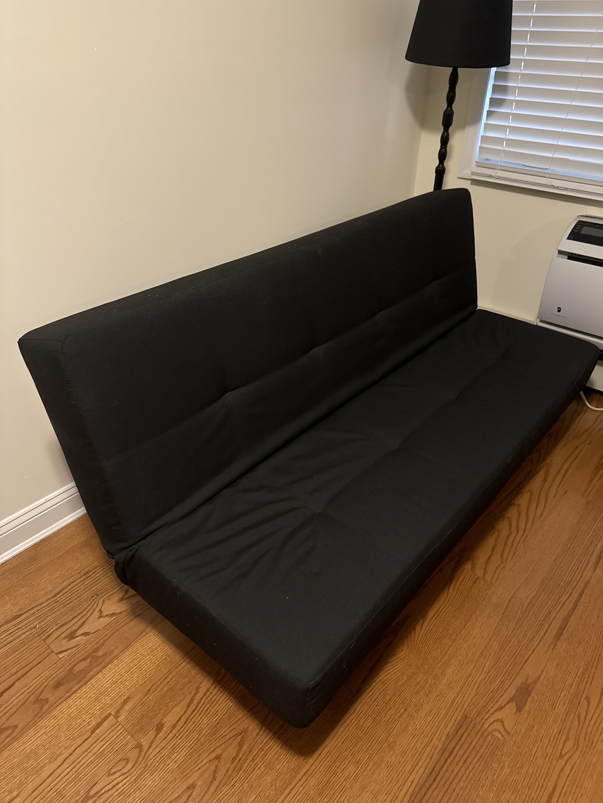Folding sofa, black - photo 3