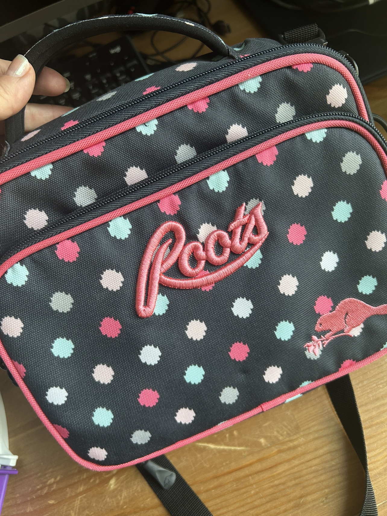 Roots lunch bag