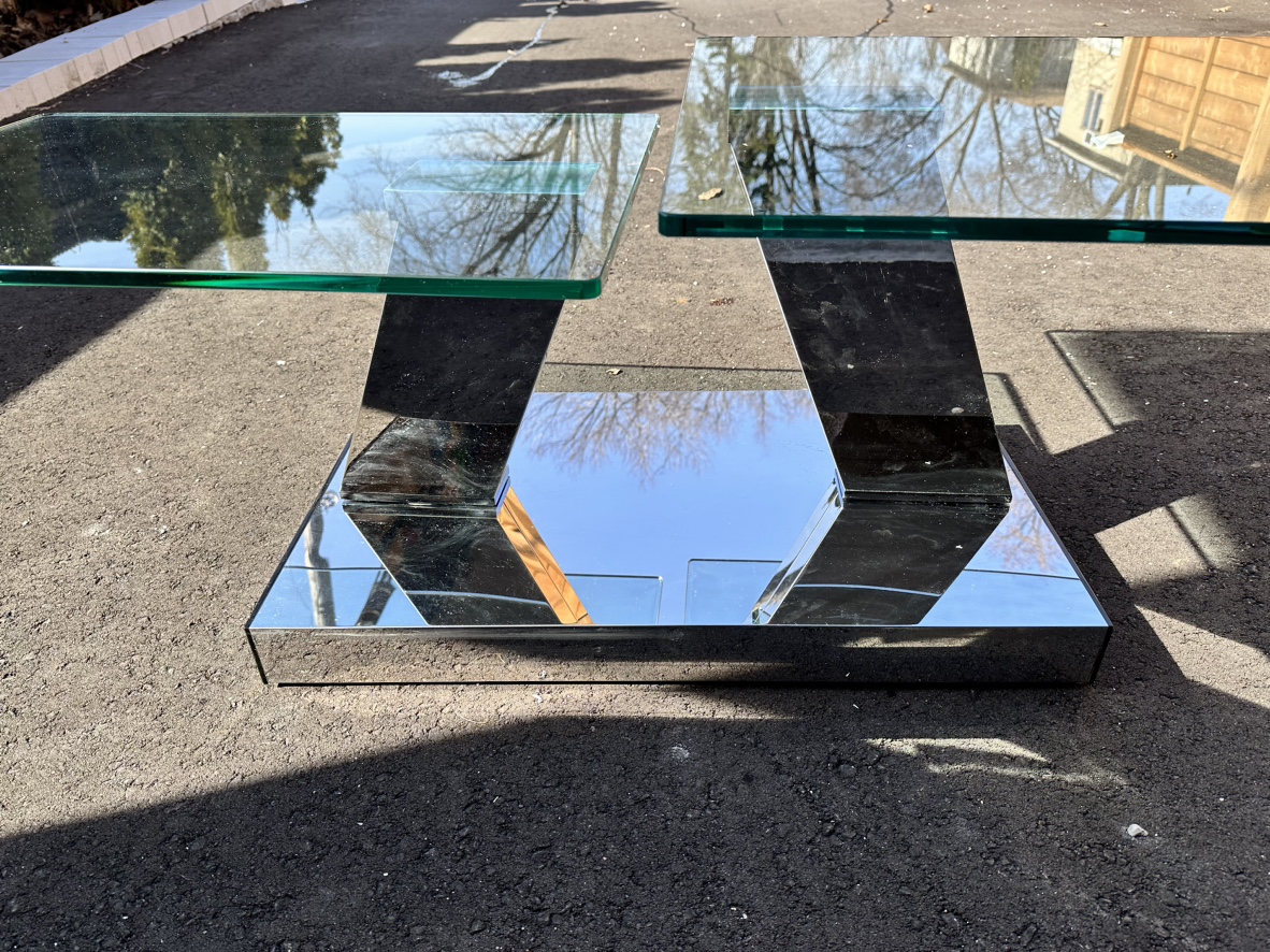 Modern Glass Coffee Table - photo 4