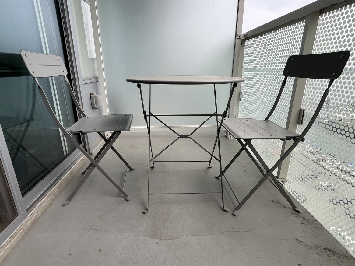 IKEA Grey SUNDSO Bistro Set - photo 3