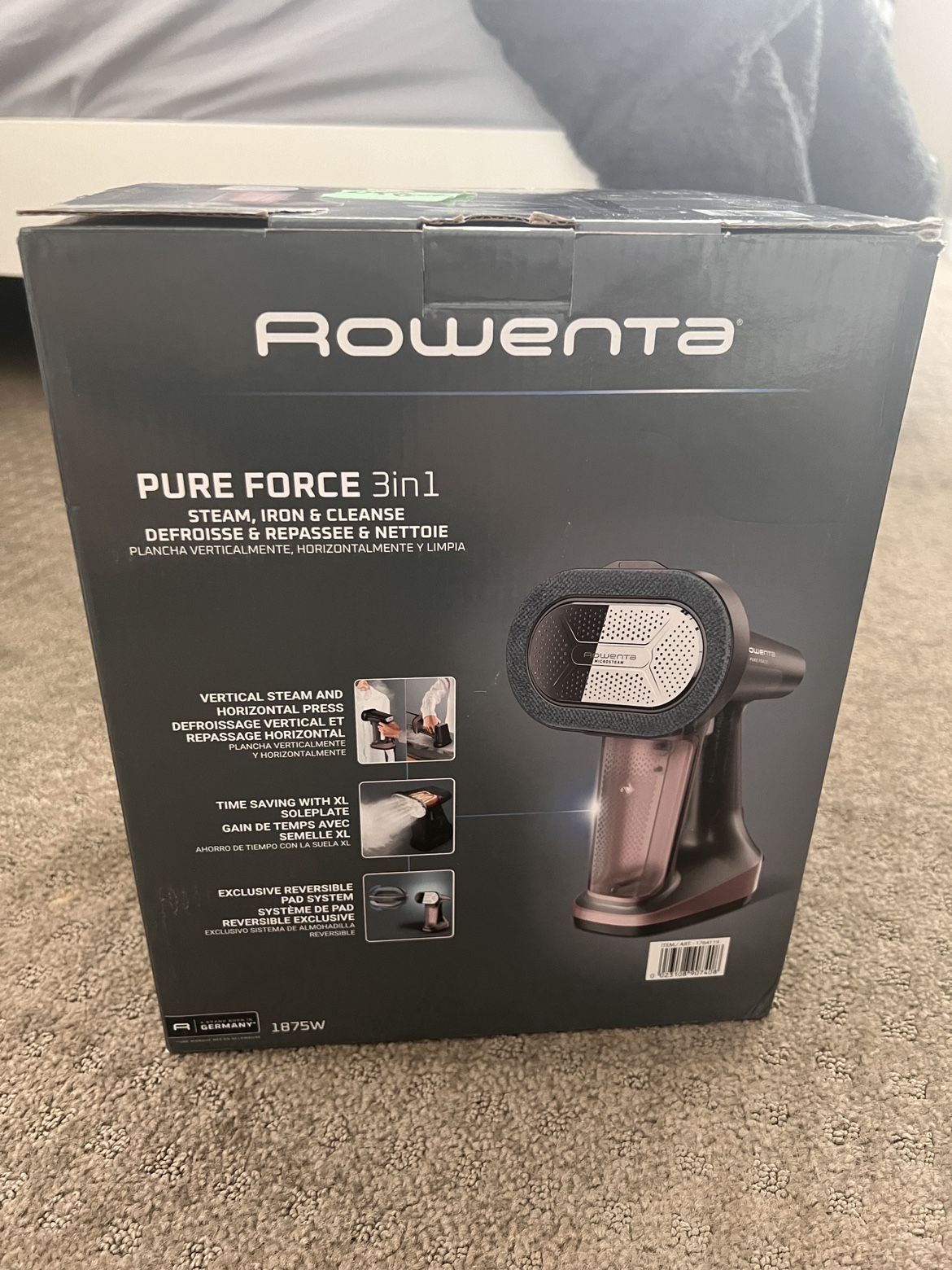 Rowenta PURE FORCE 3in1 STEAM, IRON & CLEANSE - photo 2