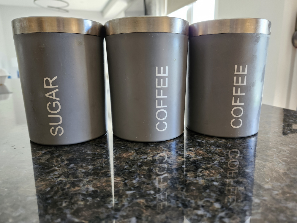 brand new canisters set