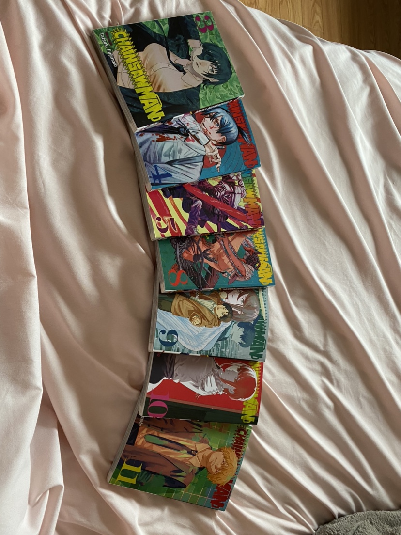 chainsawman manga collection thumbnail