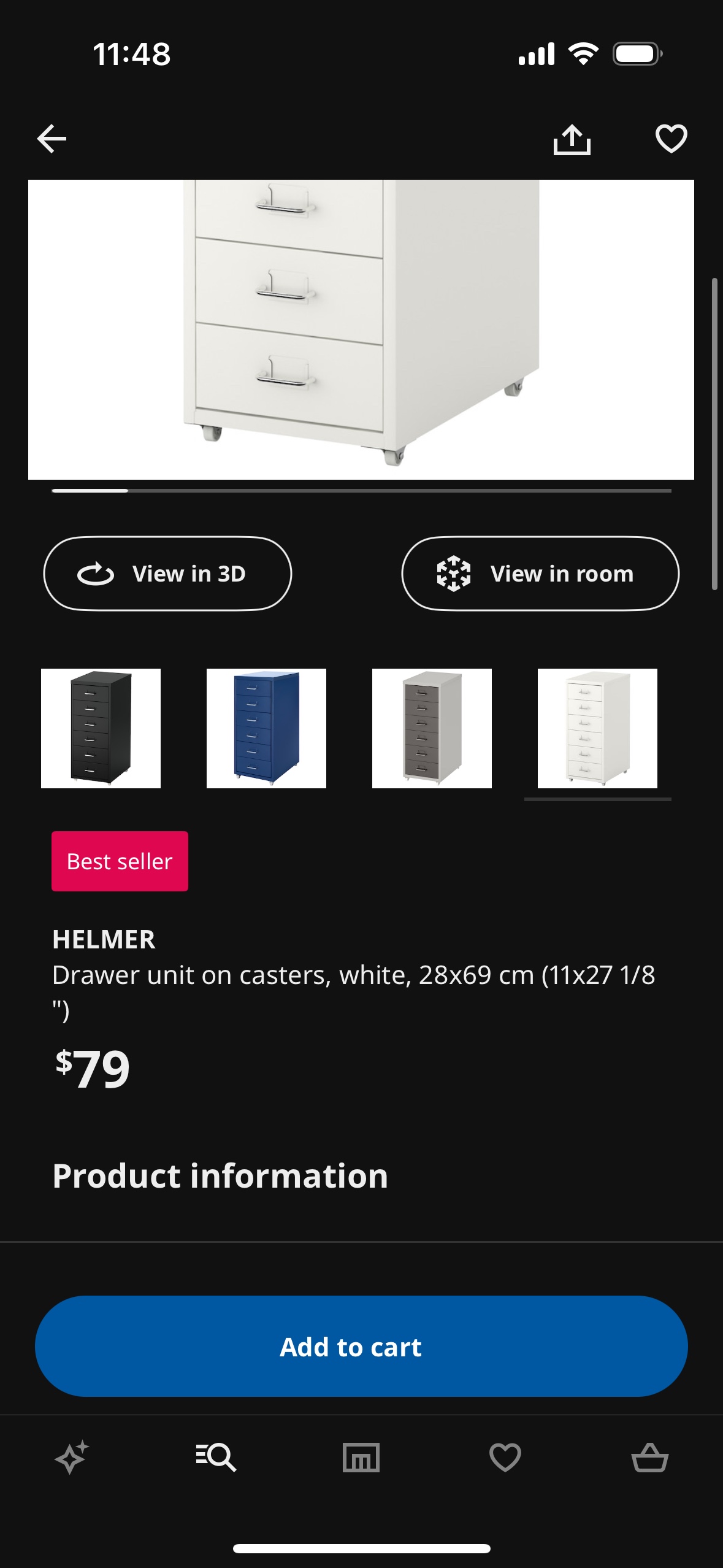 Ikea Helmer Drawer Unit - photo 5
