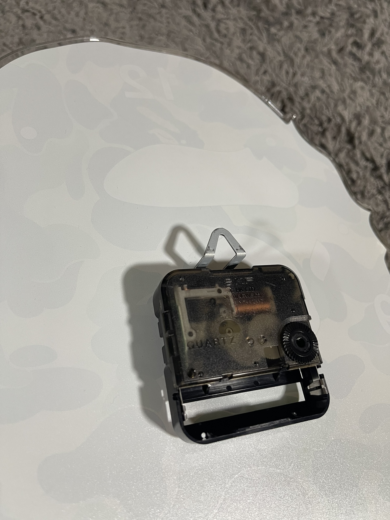 BAPE ABC Camo Ape Head Wall Clock Green - photo 5