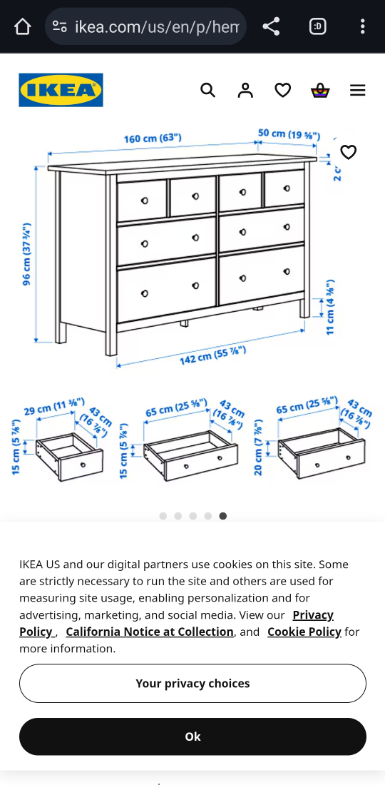 Ikea Dresser - photo 3