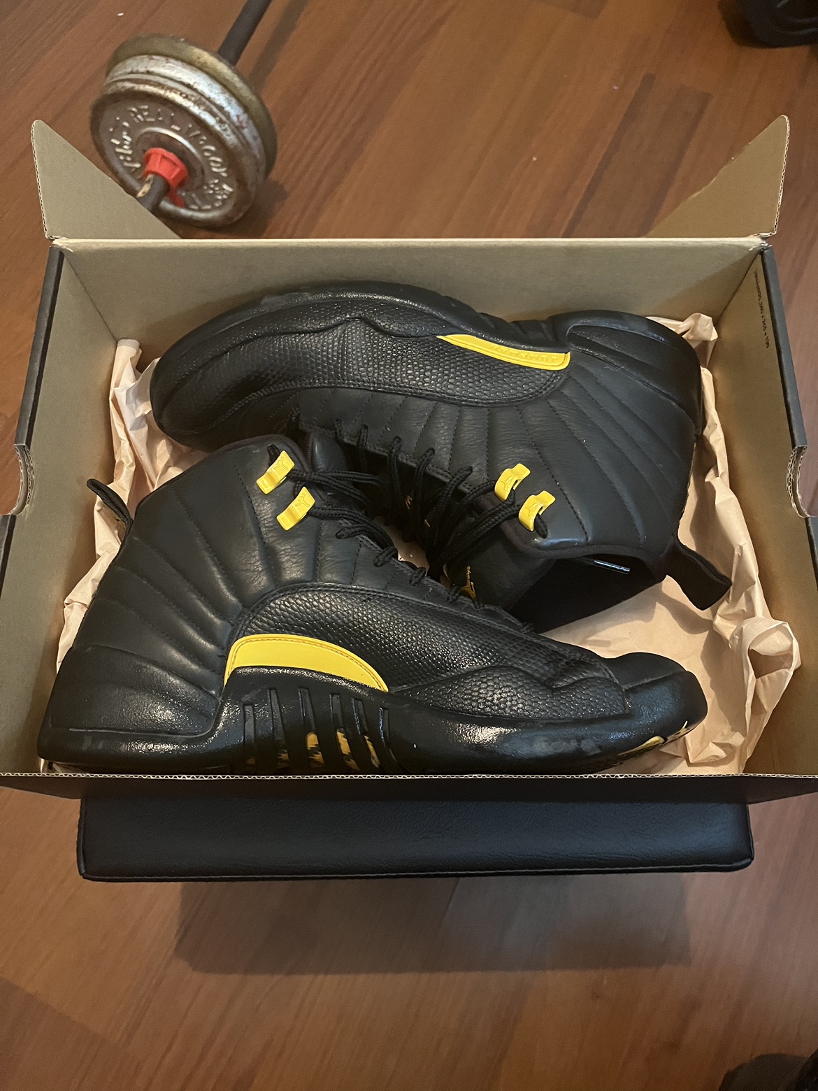 Jordan 12 Black Taxi