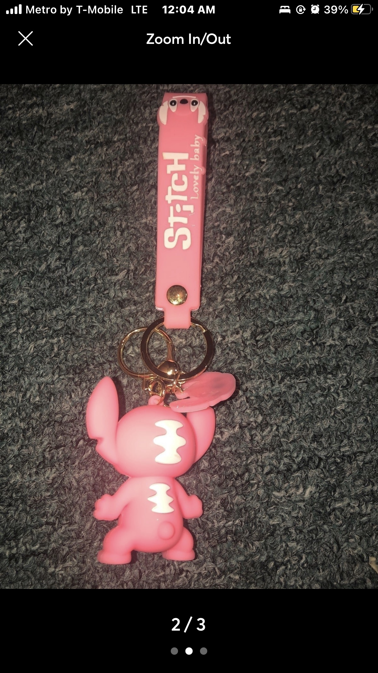 Lilo & Stitch character keychain image indicator(2)